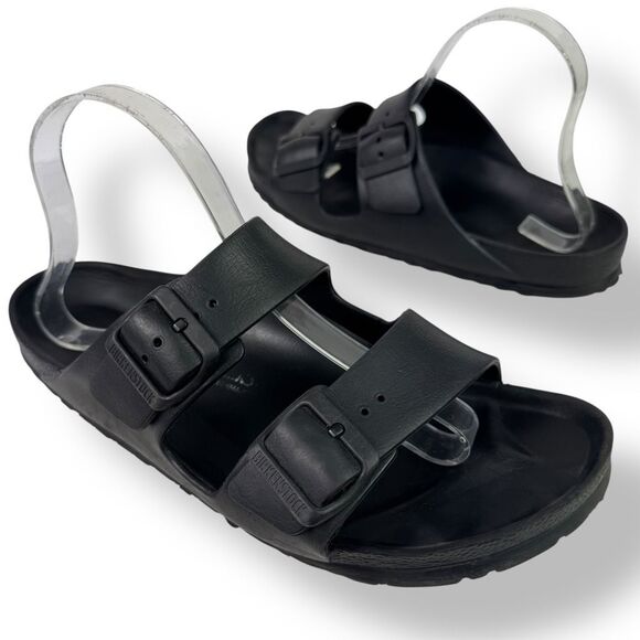 Birkenstock Arizona Essentials EVA Rubber Waterproof Slide Sandals Black 41 / 10 - Picture 13 of 13
